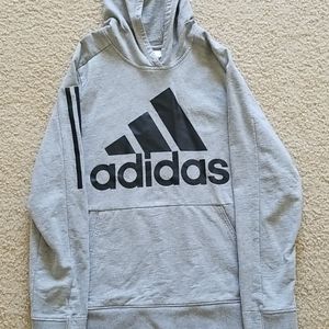 Boys Adidas Hooded Sweatshirt